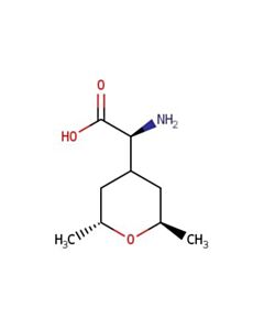 Astatech (S)-2-AMINO-2-((2R,6R)-2,6-DIMETHYLTETRAHYDRO-2H-PYRAN-4-YL)ACETIC ACID; 1G; Purity 95%; MDL-MFCD29920886